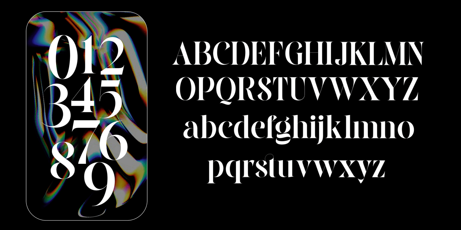 Cilager Font Poster #1