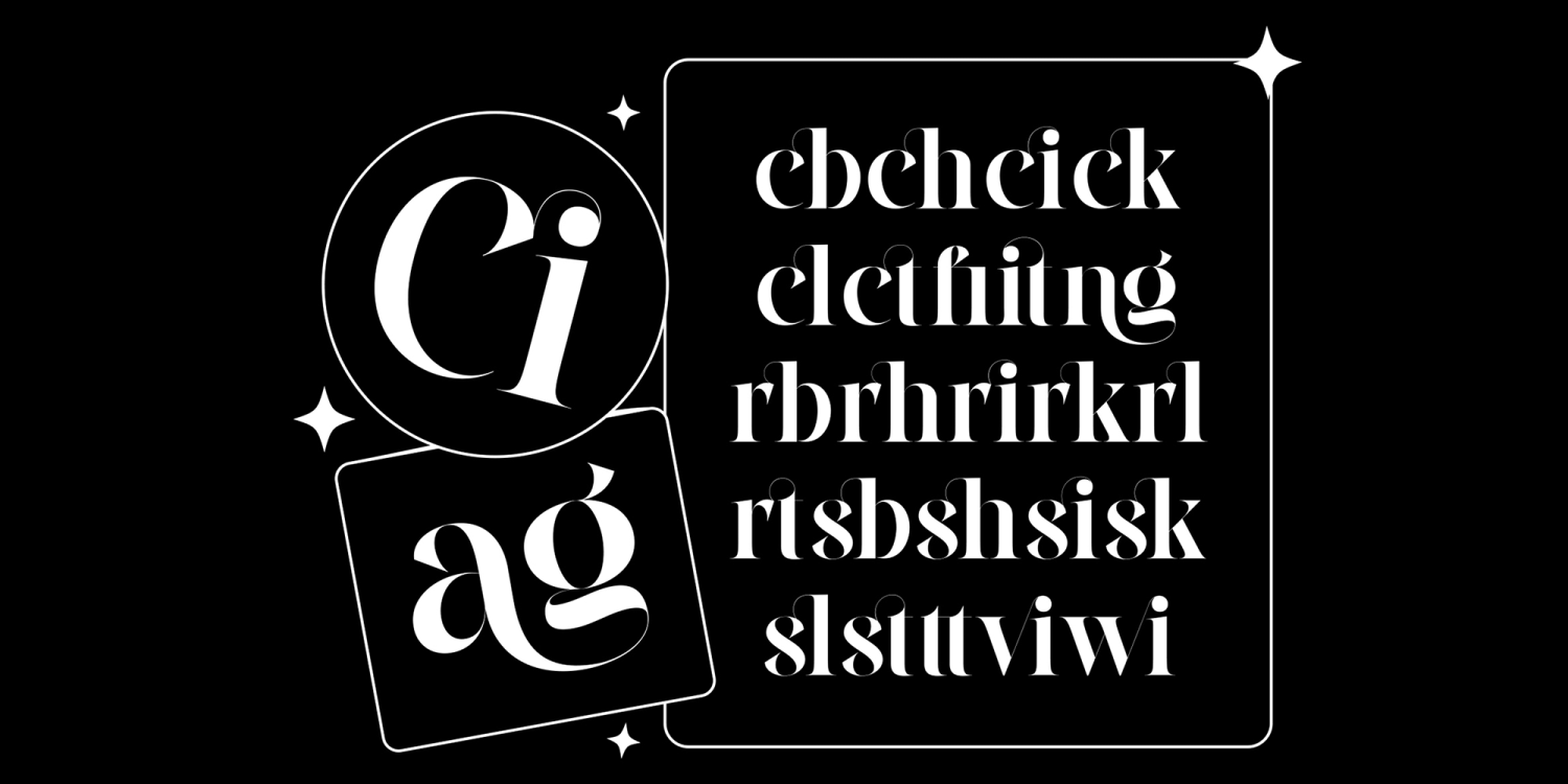 Cilager Font Poster #1