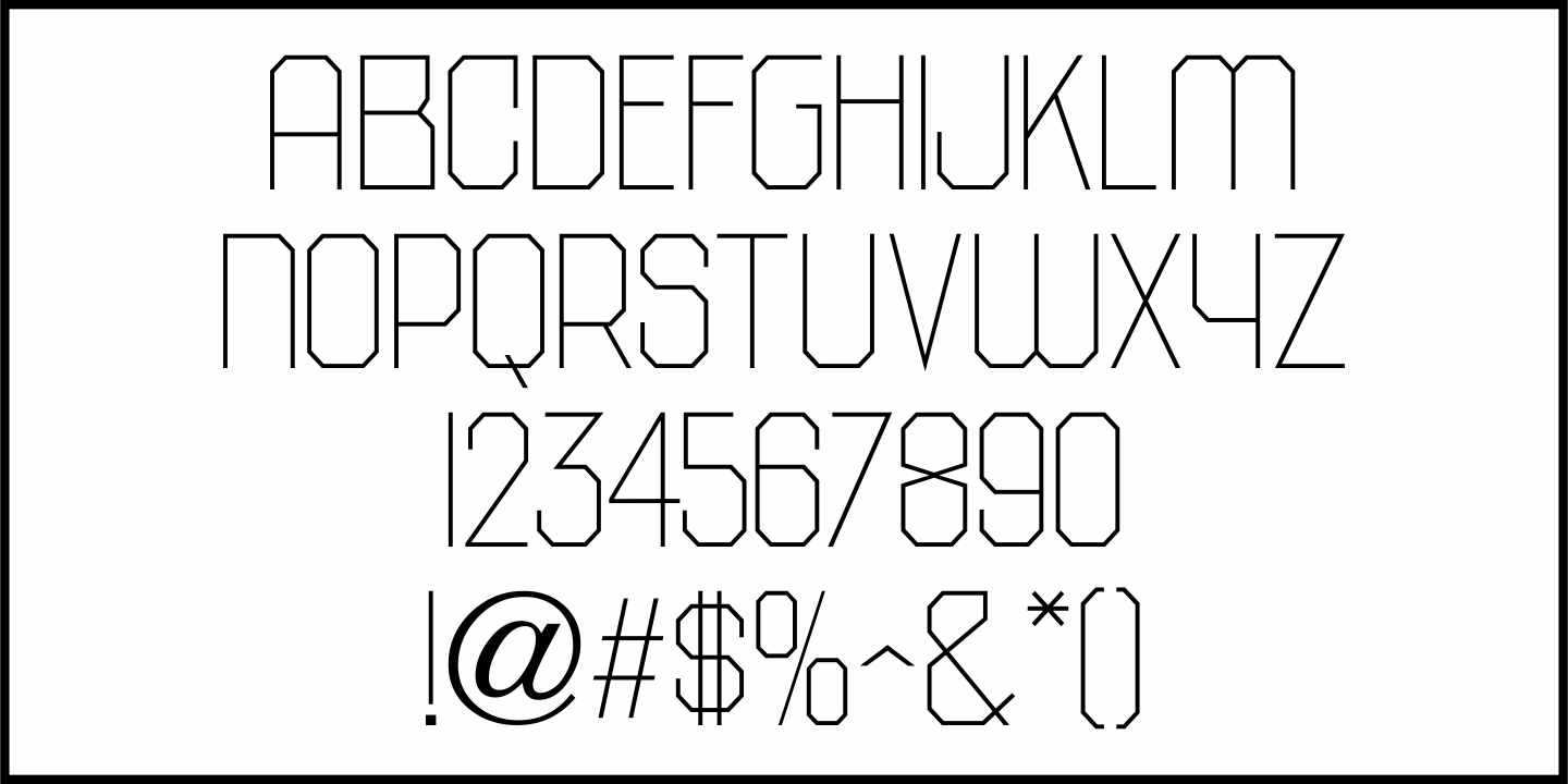 Apprentice Signwriter Font Poster #3