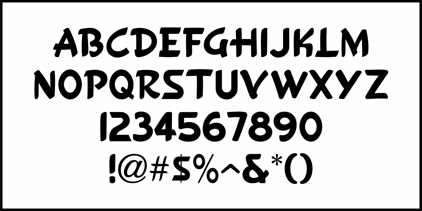 Radio Broadcast Font Poster #3