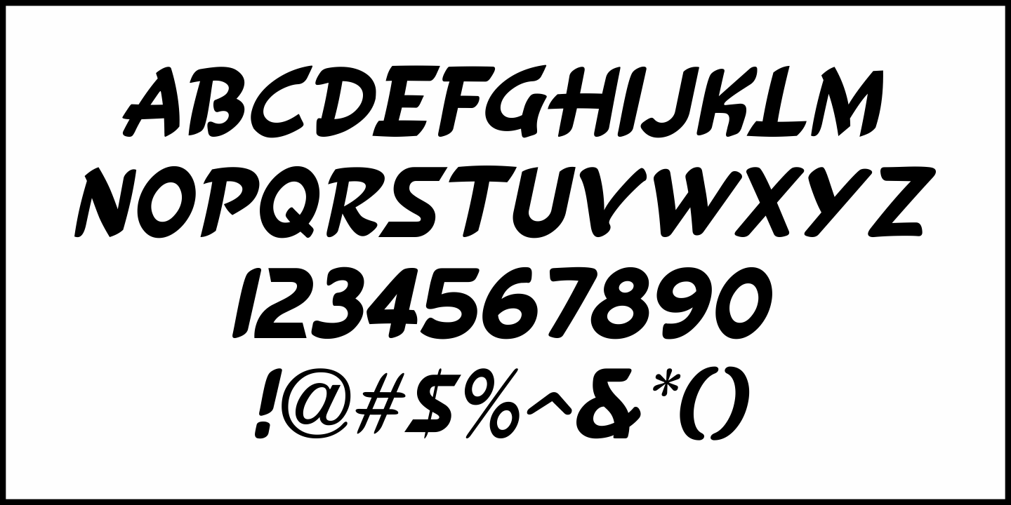 Radio Broadcast Font Poster #5
