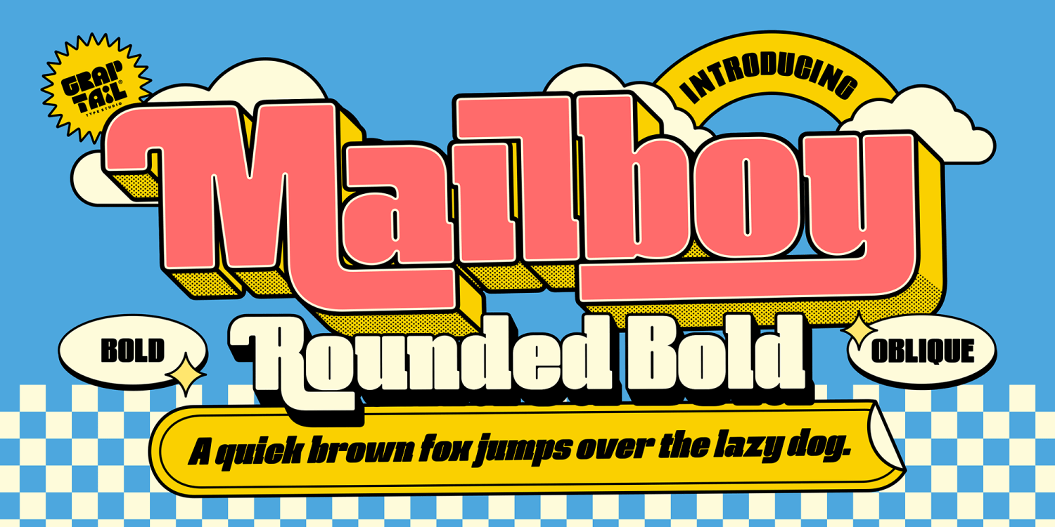 Mailboy Font Poster #1