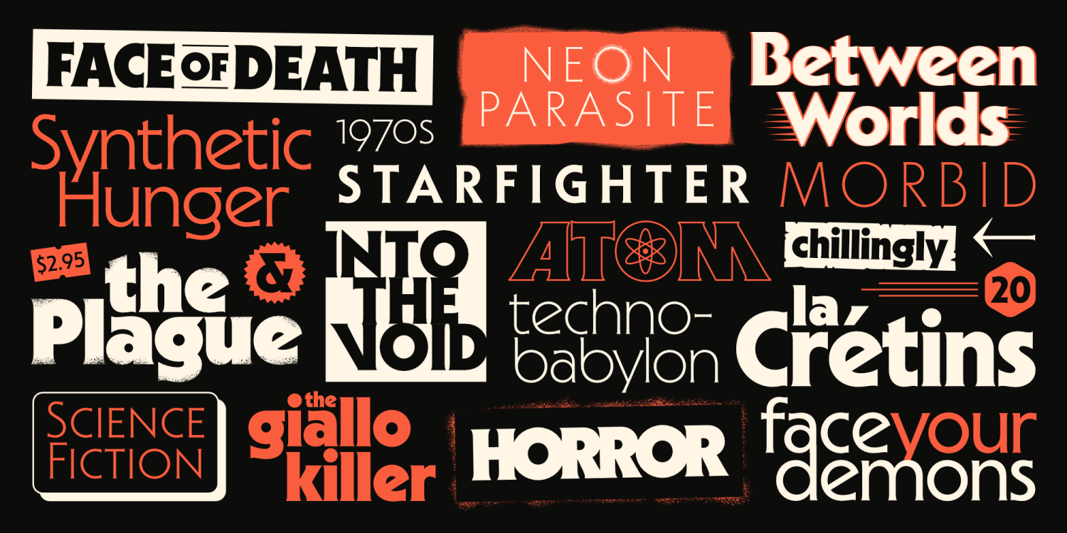 Sable Font Poster #2