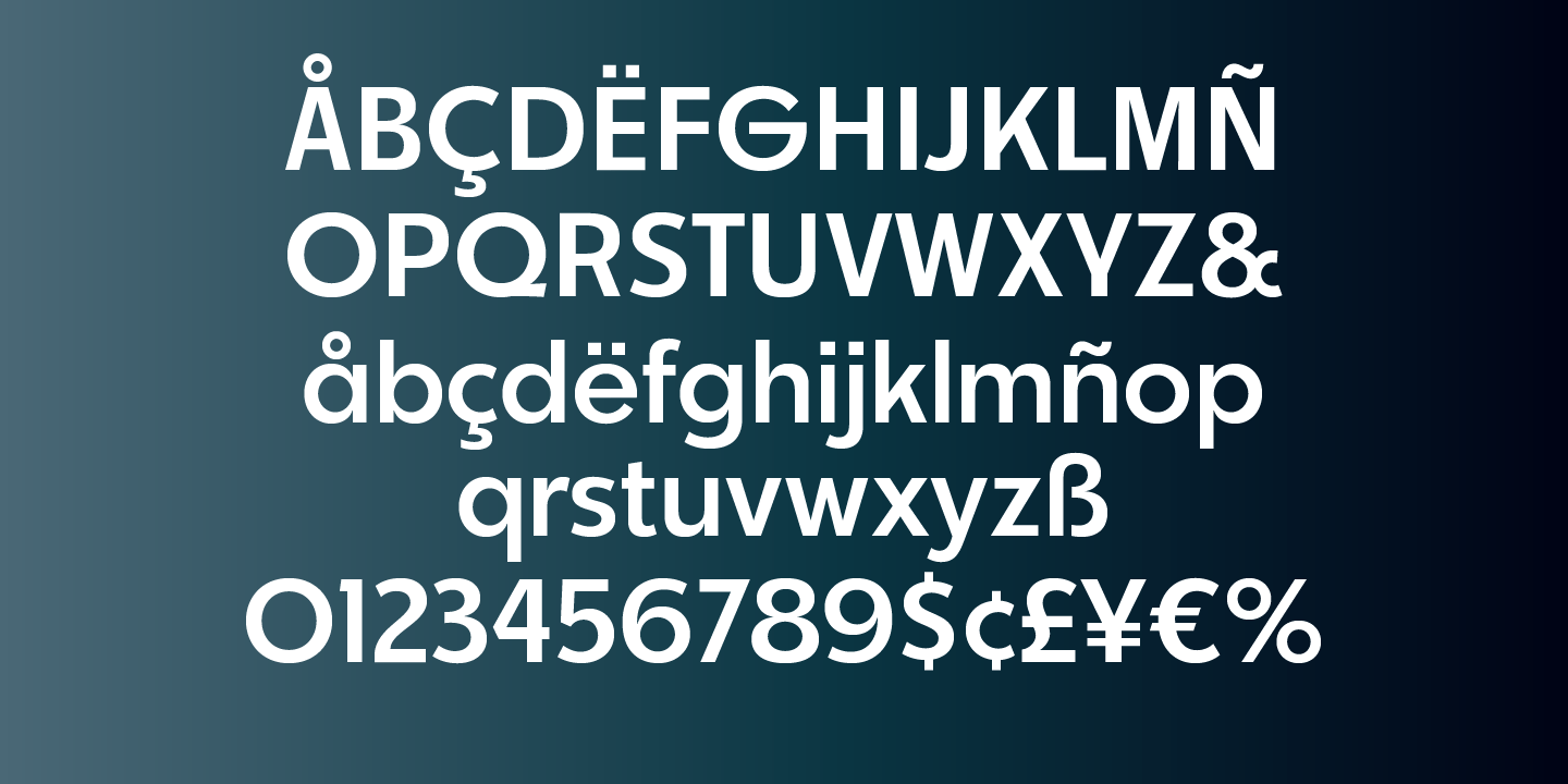 Churchward Legible Font Poster #6