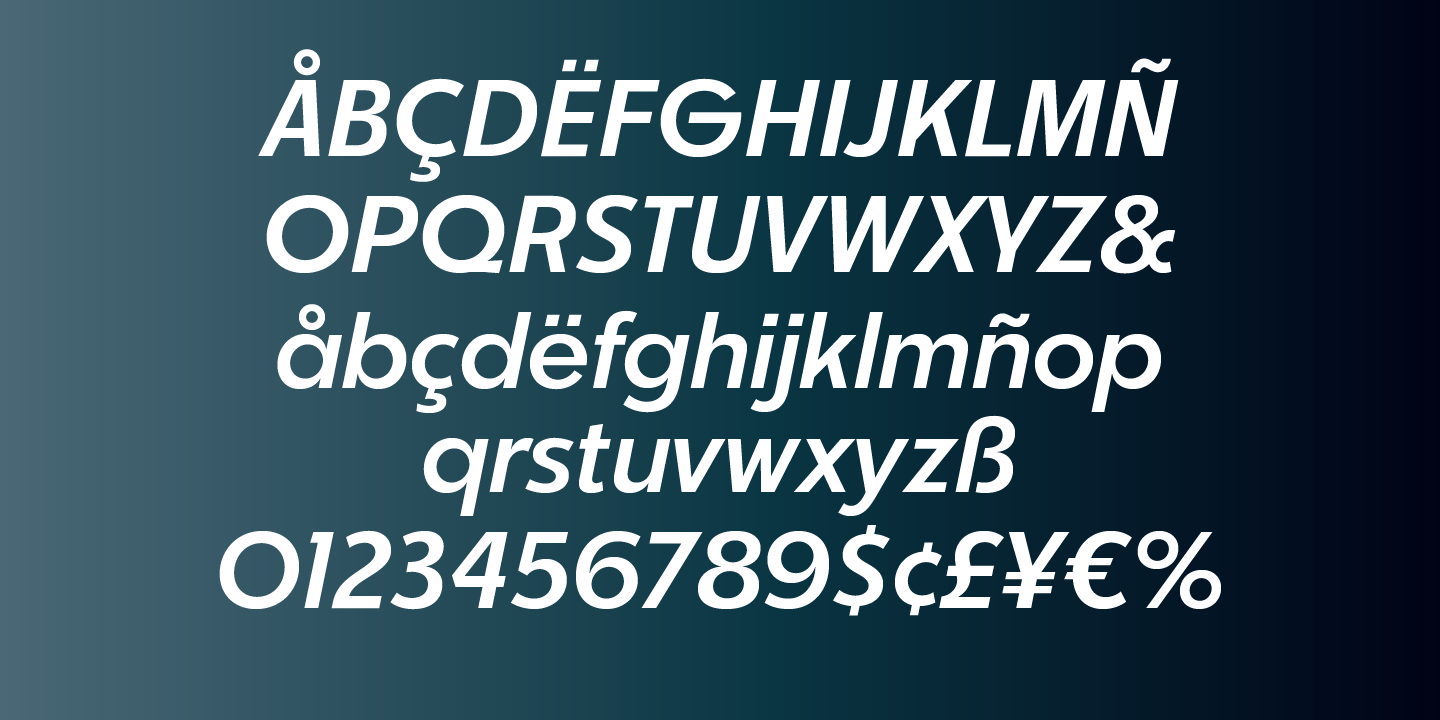 Churchward Legible Font Poster #7