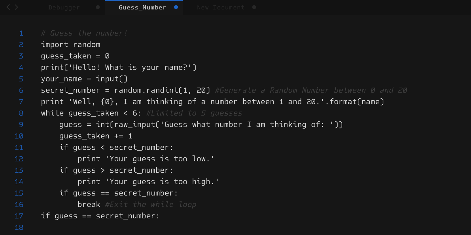 Debugger Font Poster #7