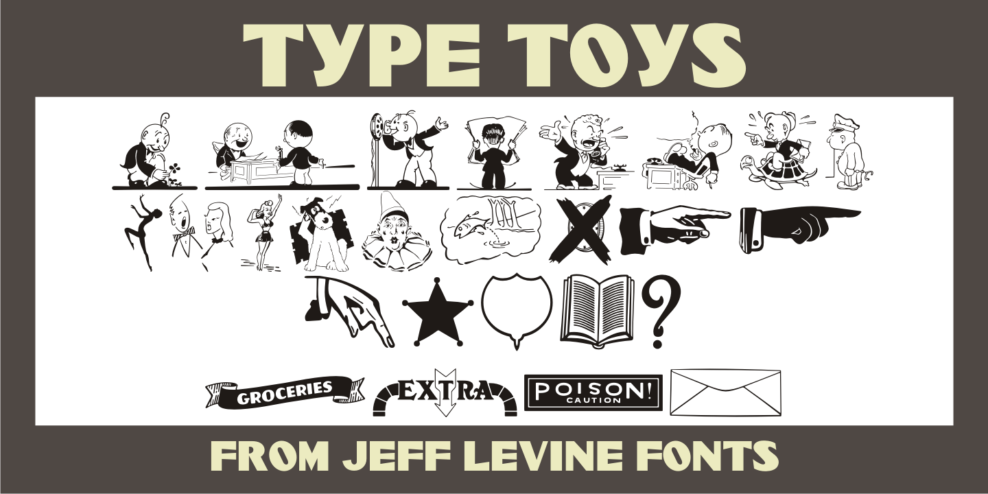 Type Toys Font Family
