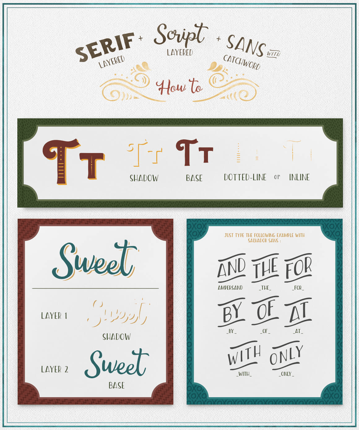 The Salvador Font Poster #1