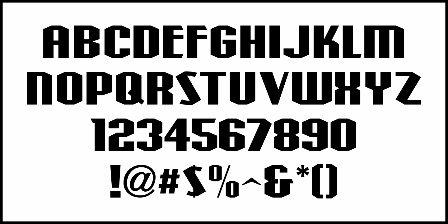 Film Director Font Poster #3