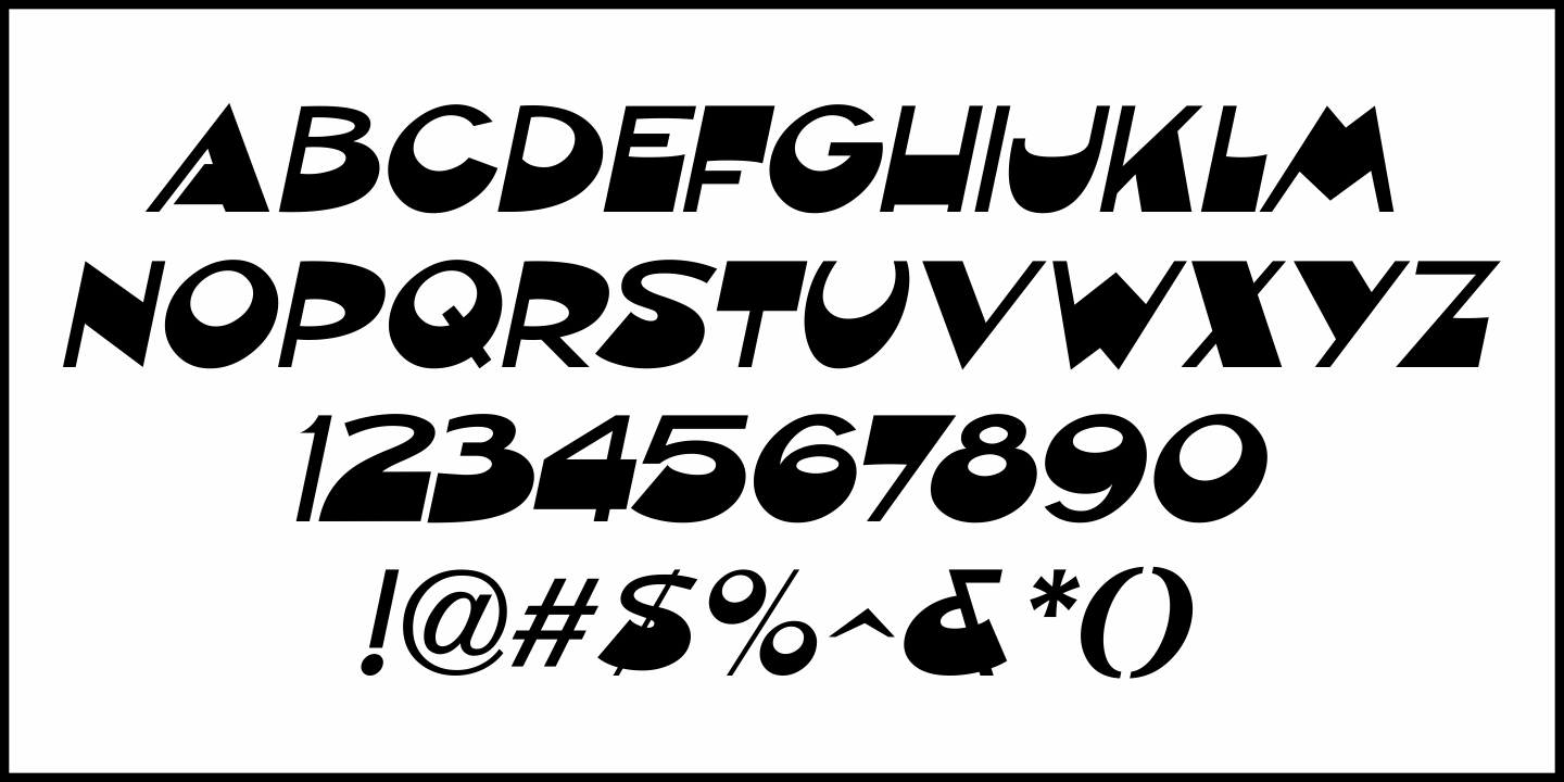 Cinema Nouveau Font Poster #5