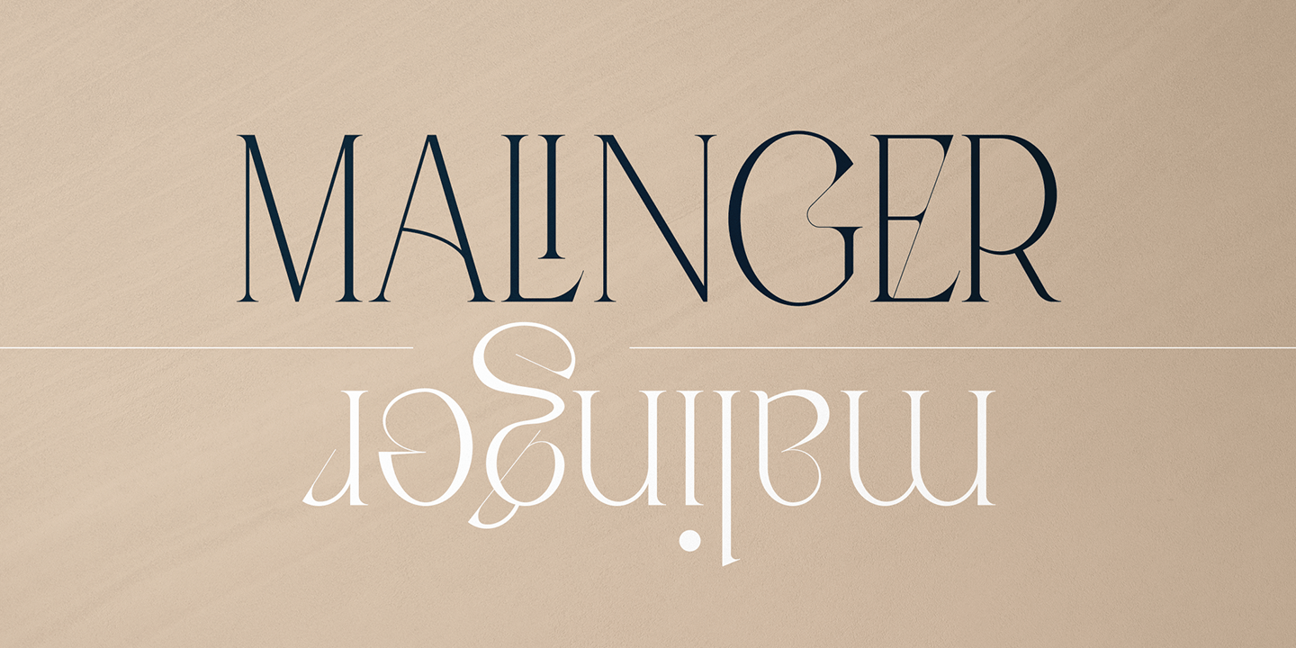 Malinger VP Font Poster #1