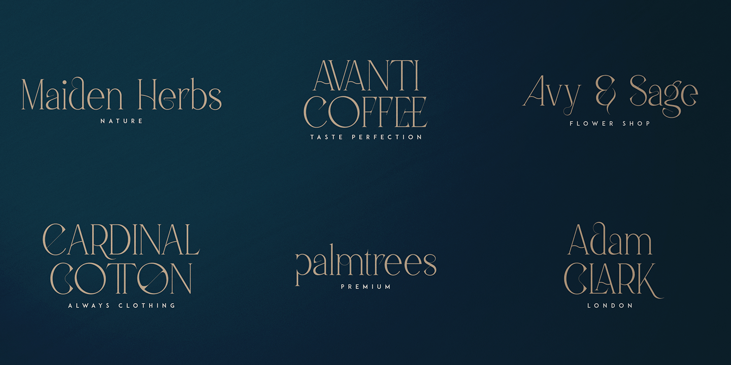 Malinger VP Font Poster #1
