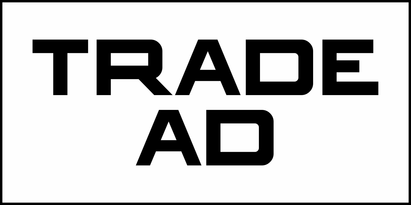 Trade Ad Font Family by Jeff Levine Fonts | Font Bros