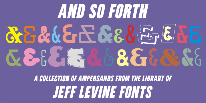 And So Forth Font Family