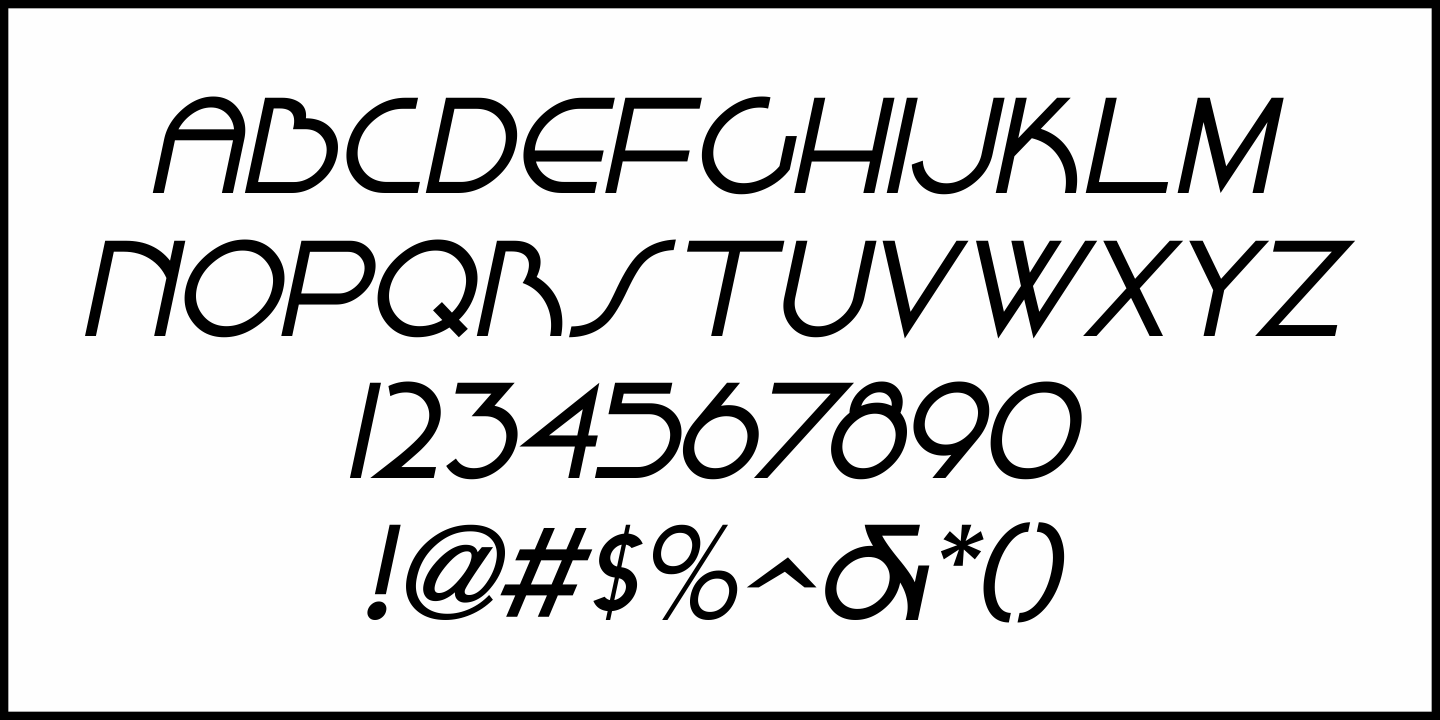 Production Company Font Poster #1