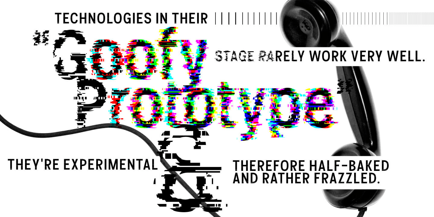 Koruption Font Poster #1