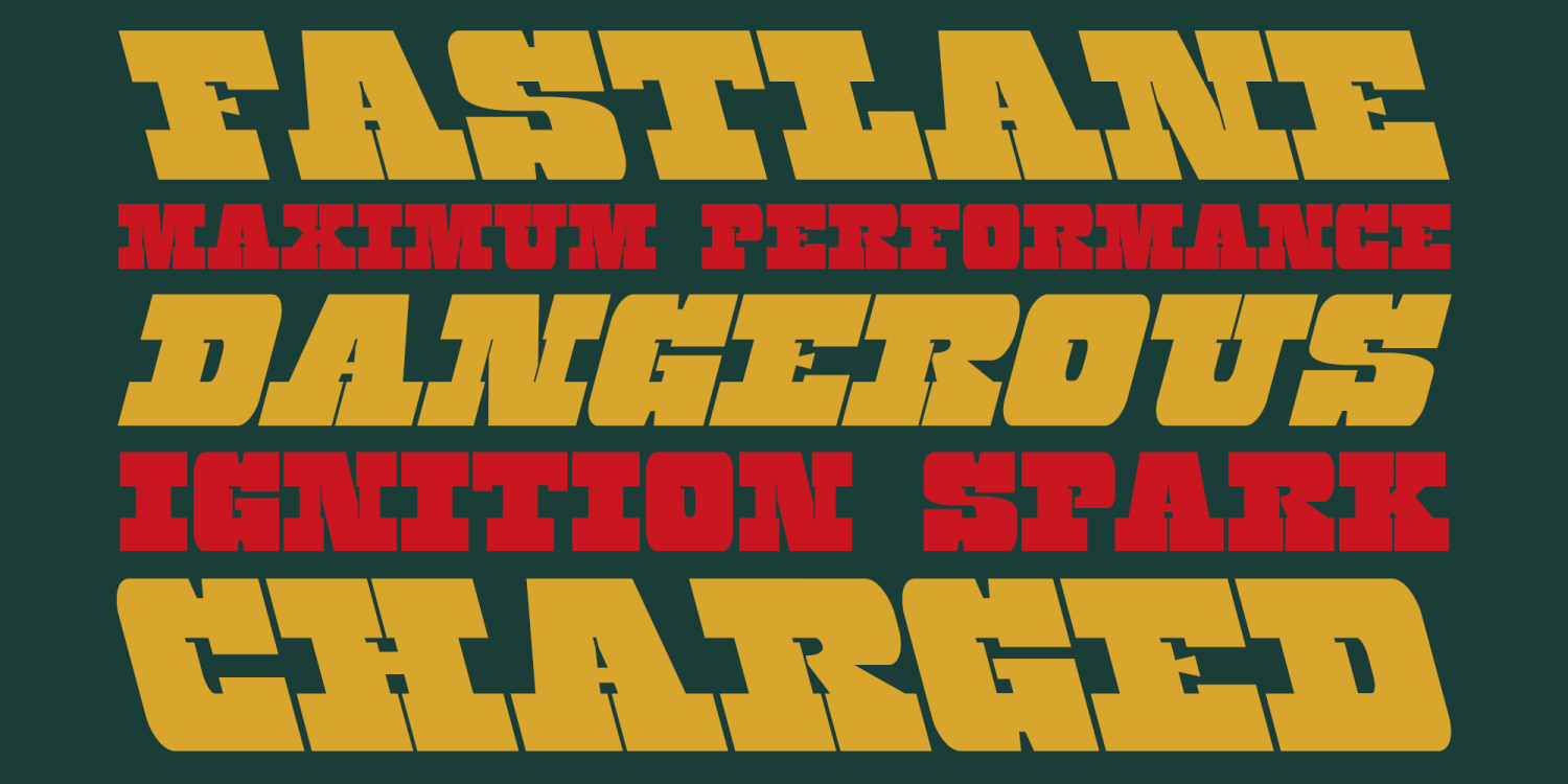 Hondo Font Poster #1