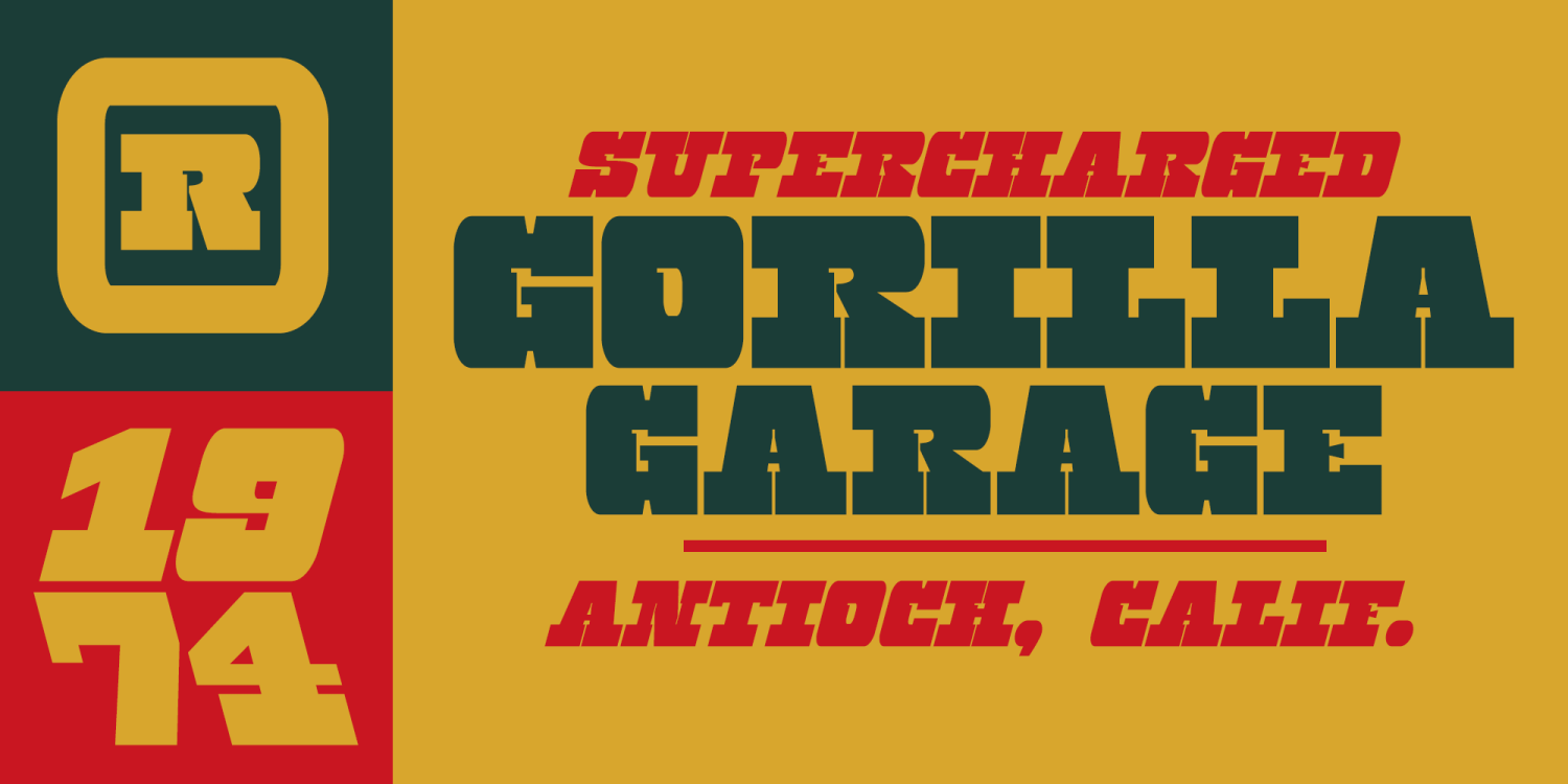 Hondo Font Poster #1