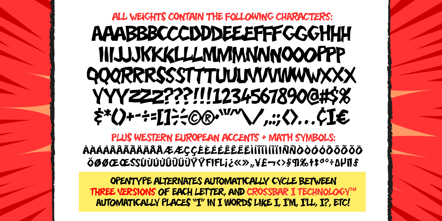 Funky Chicken Town Font Poster #1