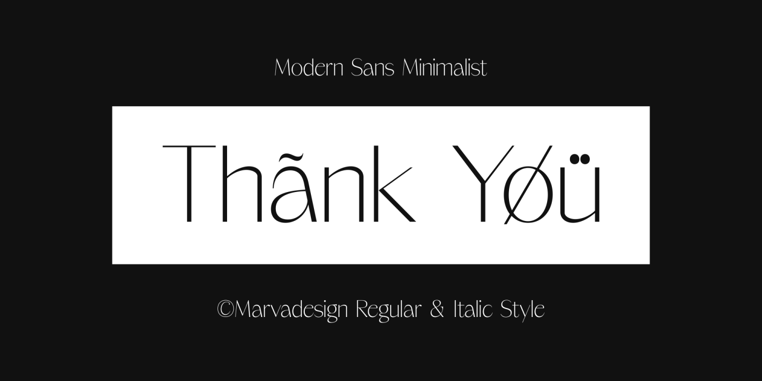 Benage Font Poster #1