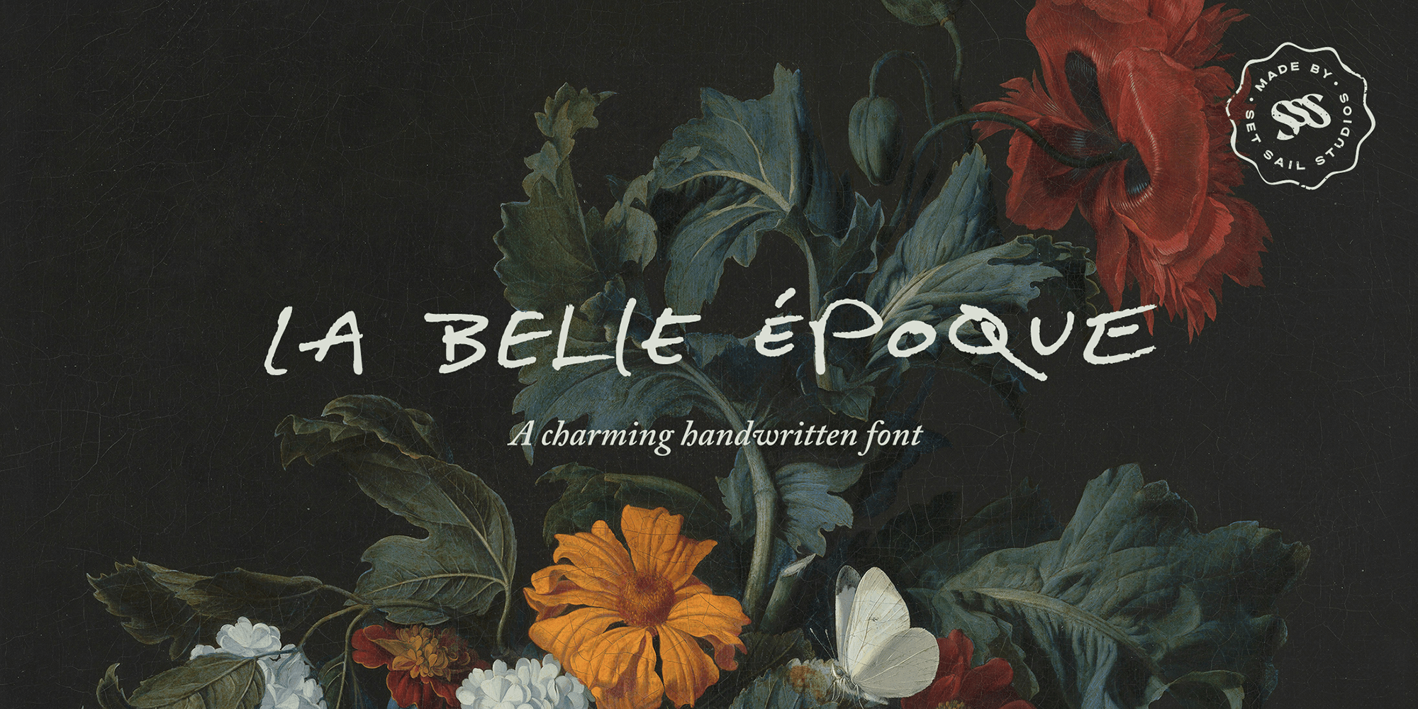 La Belle Epoque Font Poster