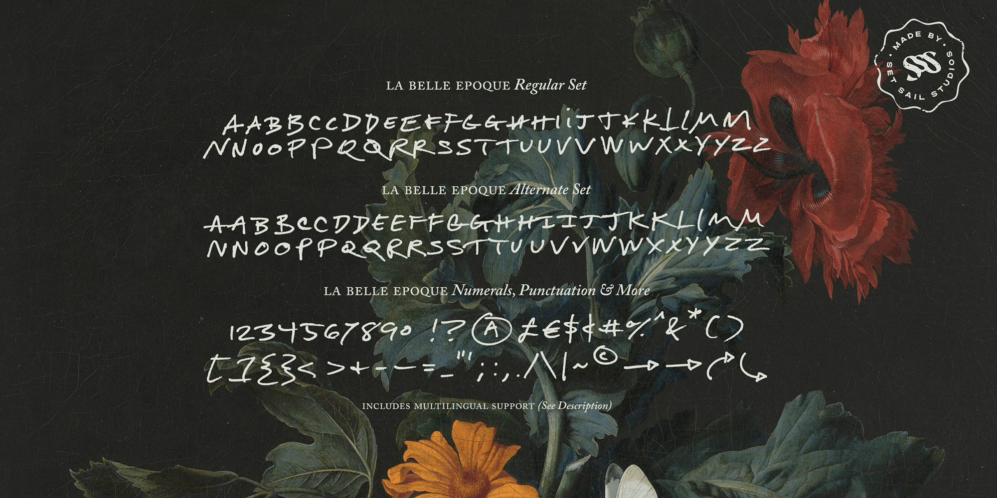 La Belle Epoque Font Poster #1