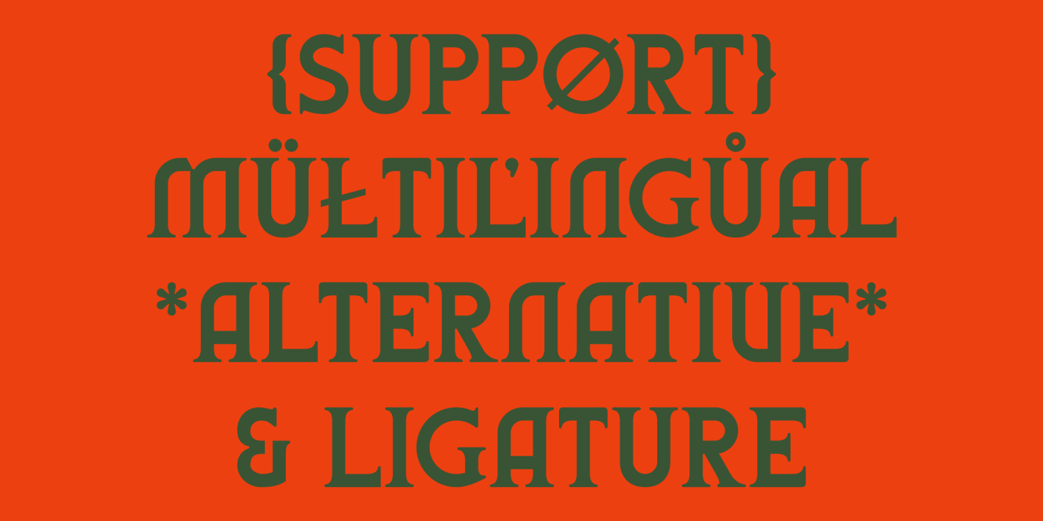 MISHCA Font Poster #11