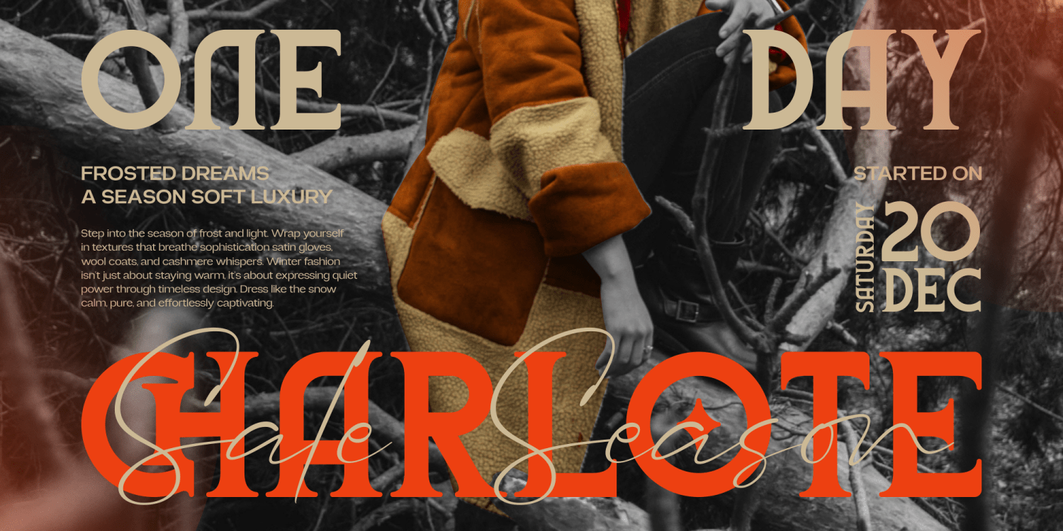 MISHCA Font Poster #4