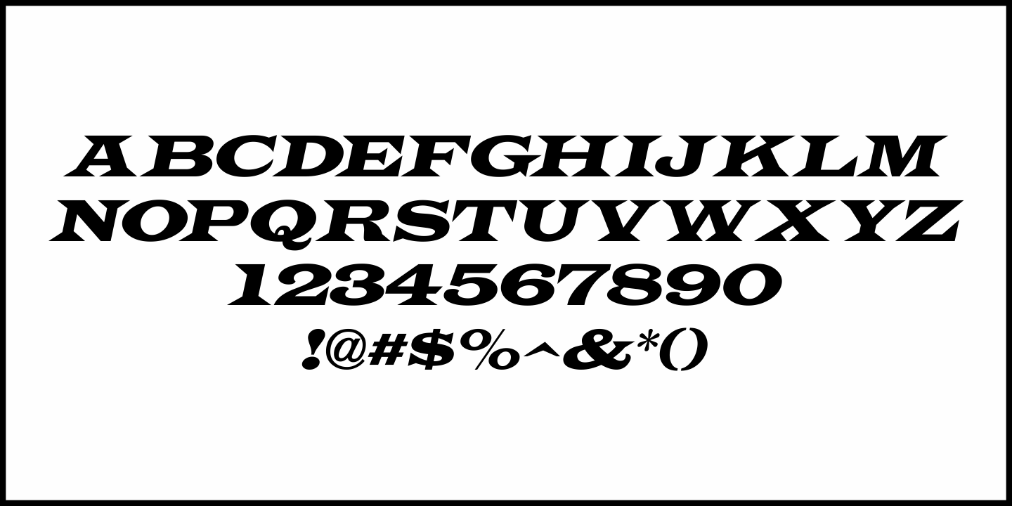 Case Law Font Poster #1