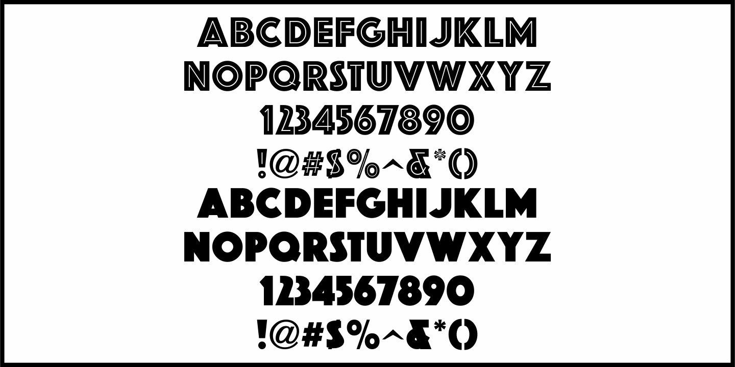 Retail Price Font Poster #1