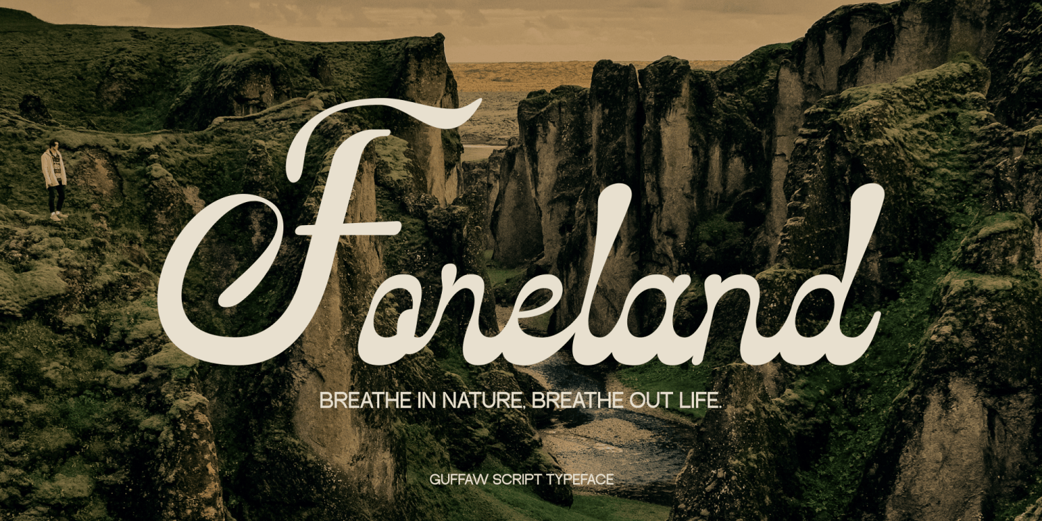 Guffaw Regular Font Poster #1