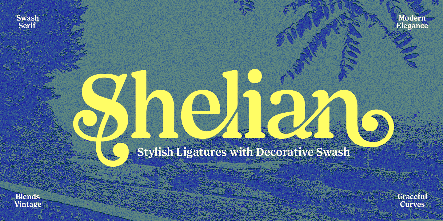 Shelian Font Poster #1