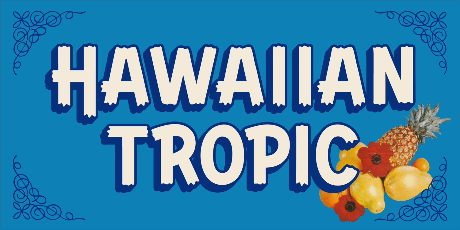 Kahuna Font Poster #1