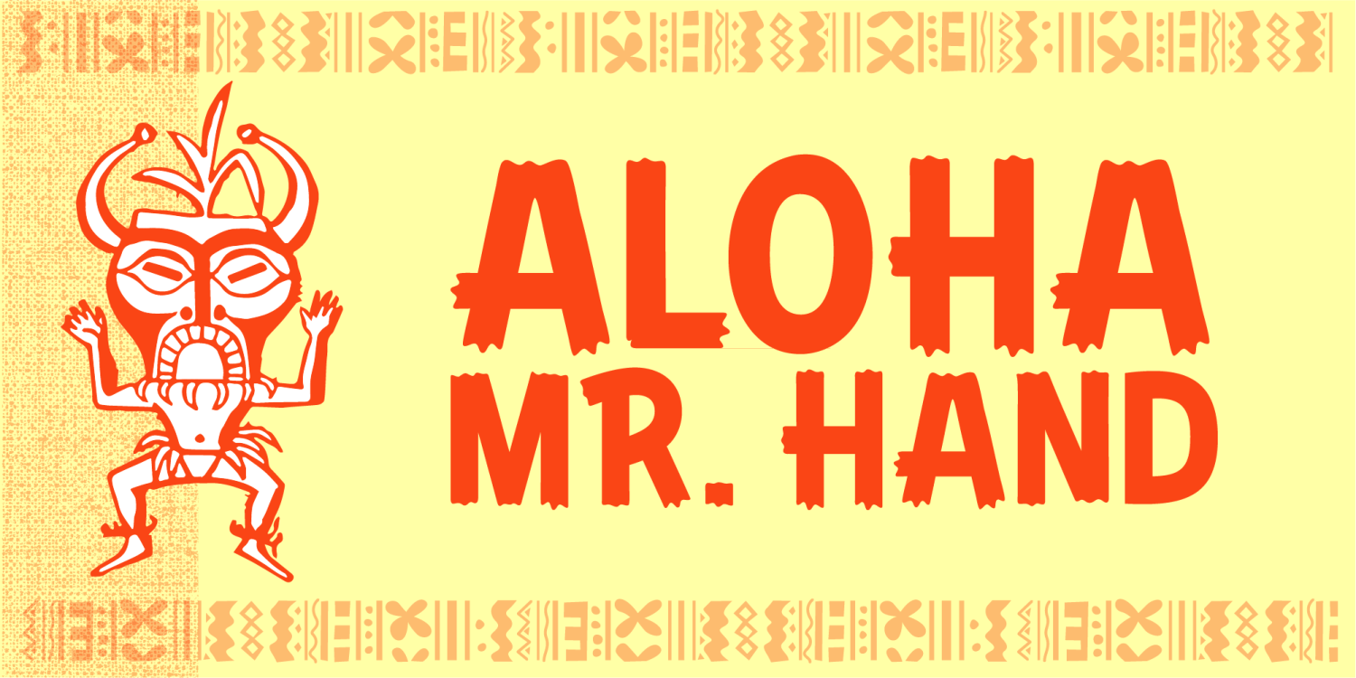 Kahuna Font Poster #1