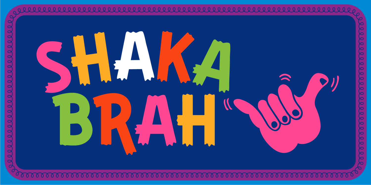 Kahuna Font Poster #1