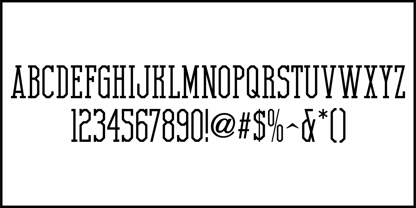 Sliced Bread Font Poster #3