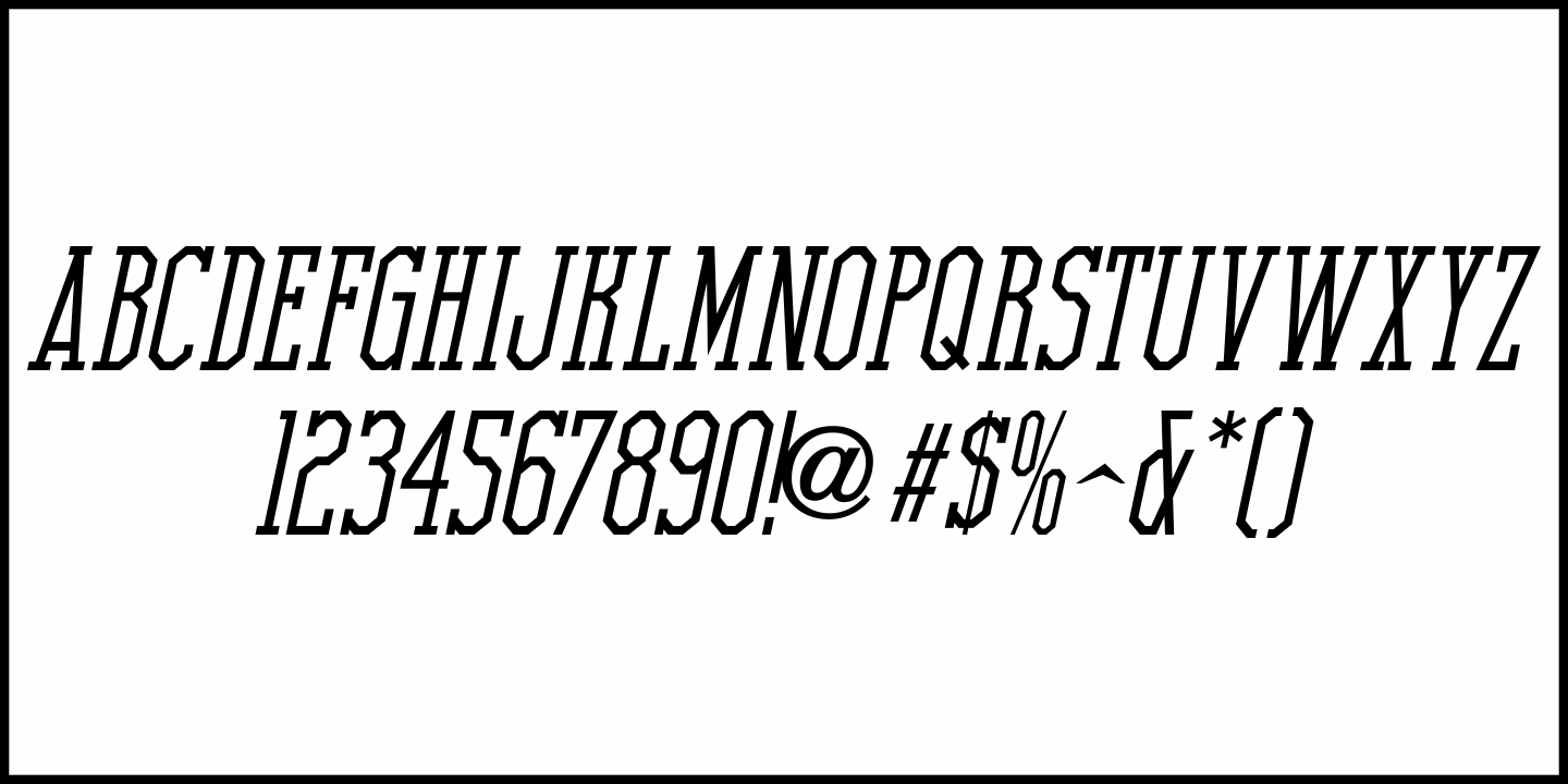 Sliced Bread Font Poster #5