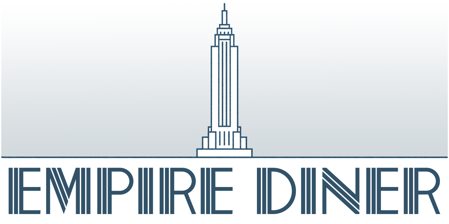 Empire Diner Font Poster #1