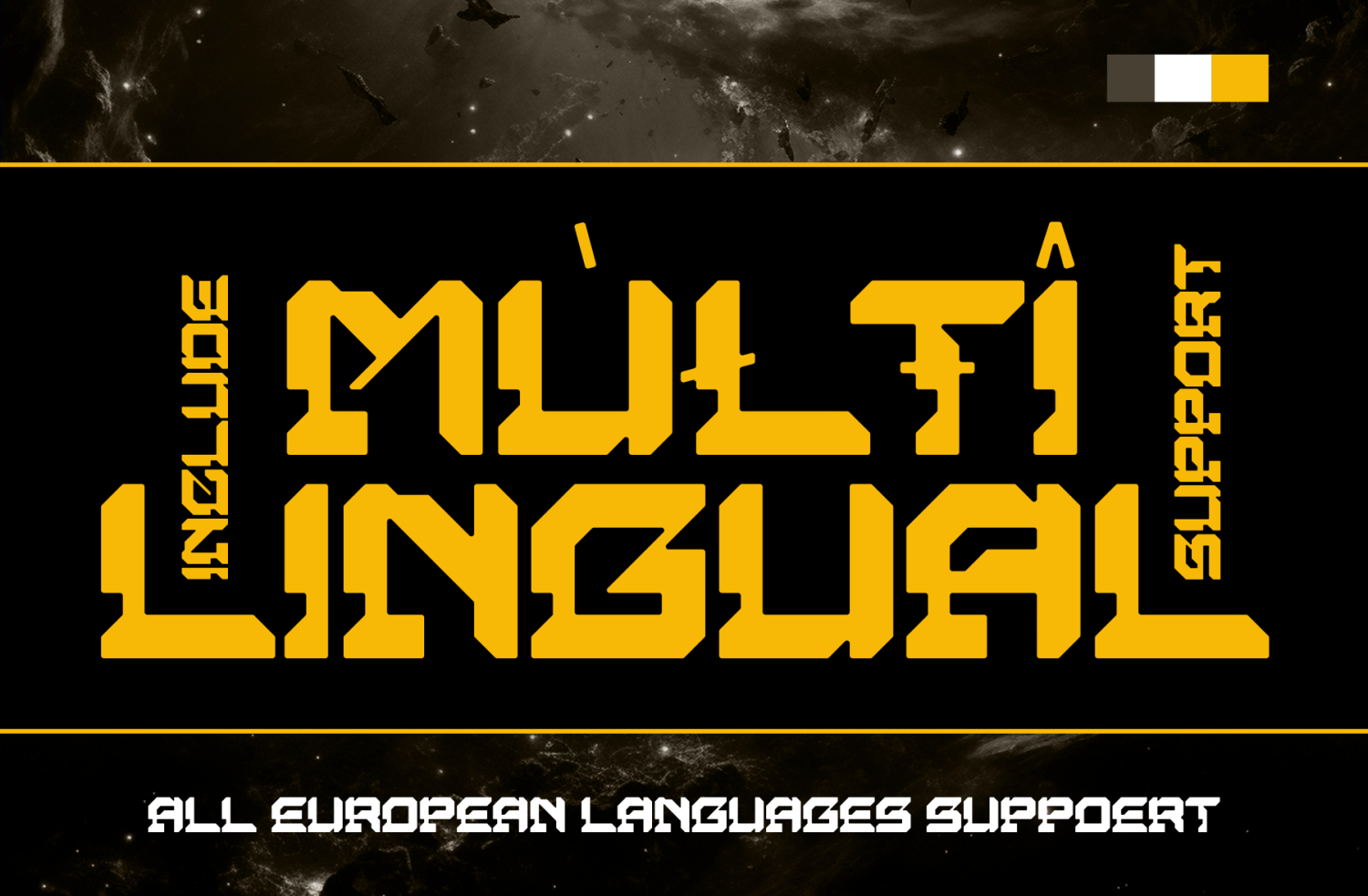 Genosx Font Poster #1