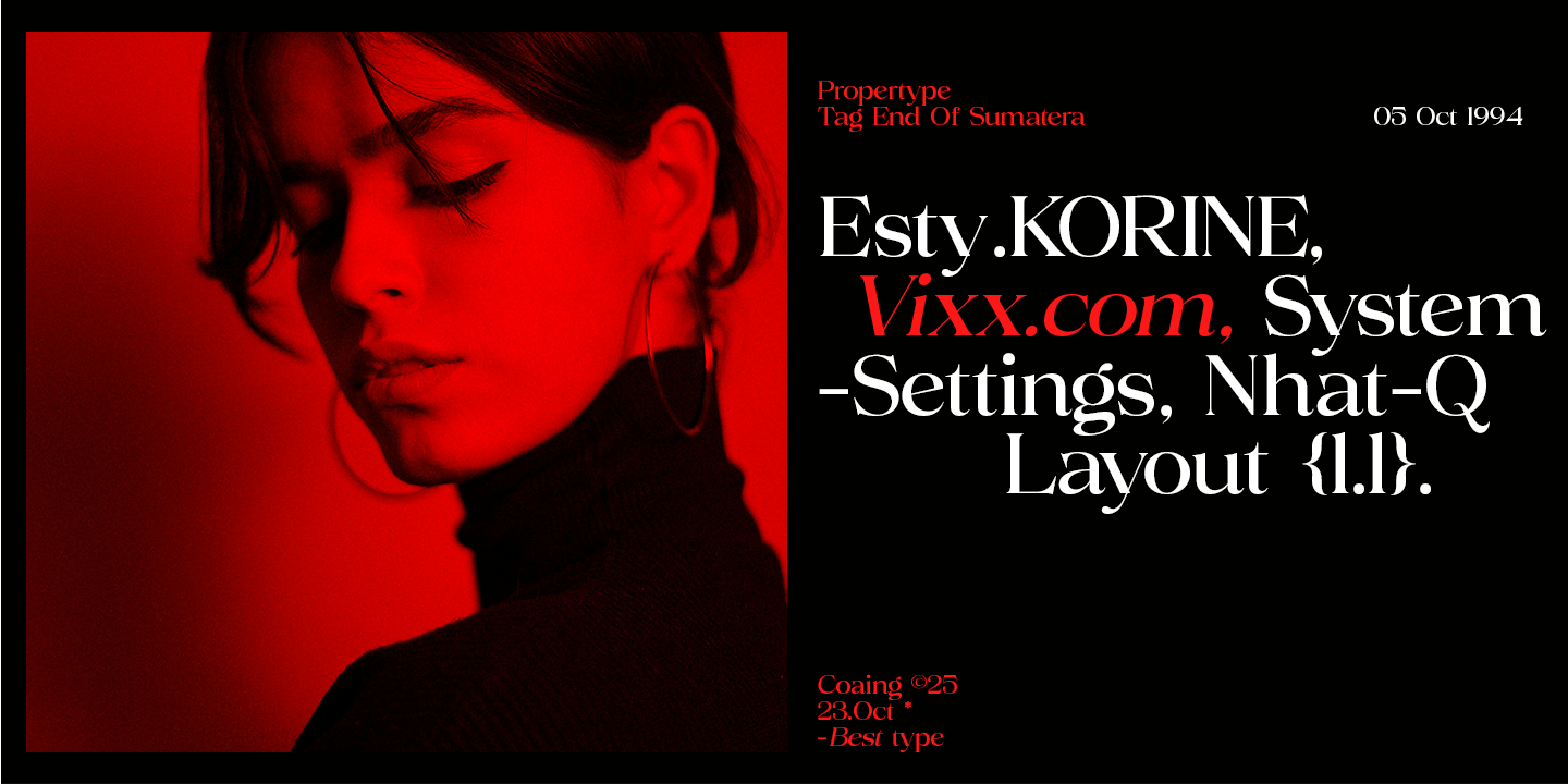 Volkys Serif Font Poster #5