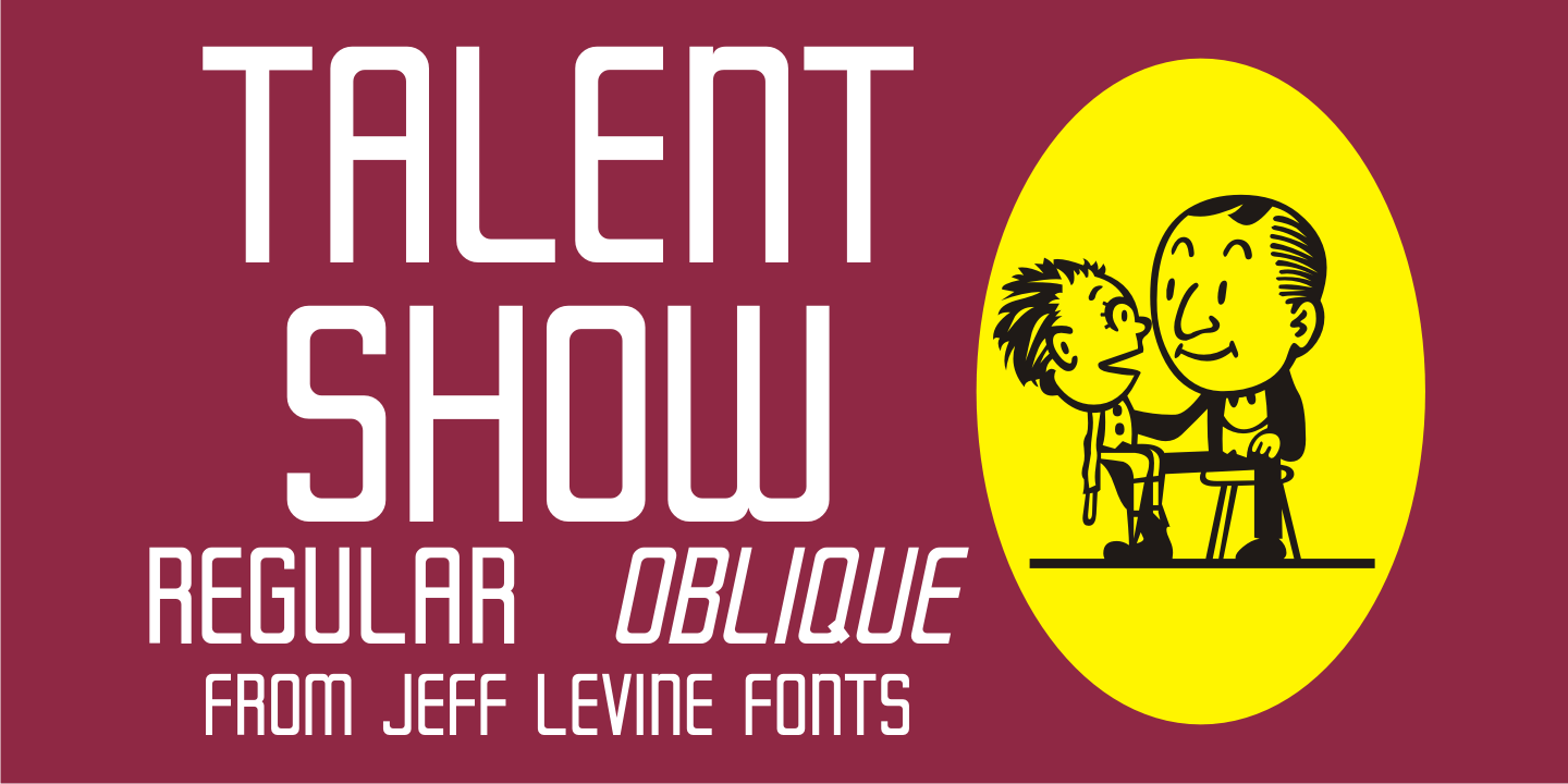 Talent Show Font Family