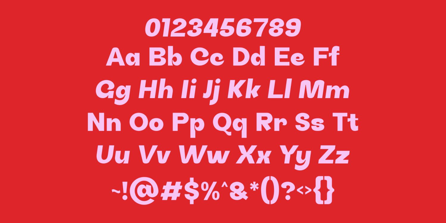 Cafery Font Poster #1