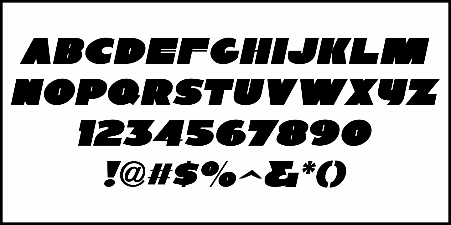 Bold Venture Font Poster #1
