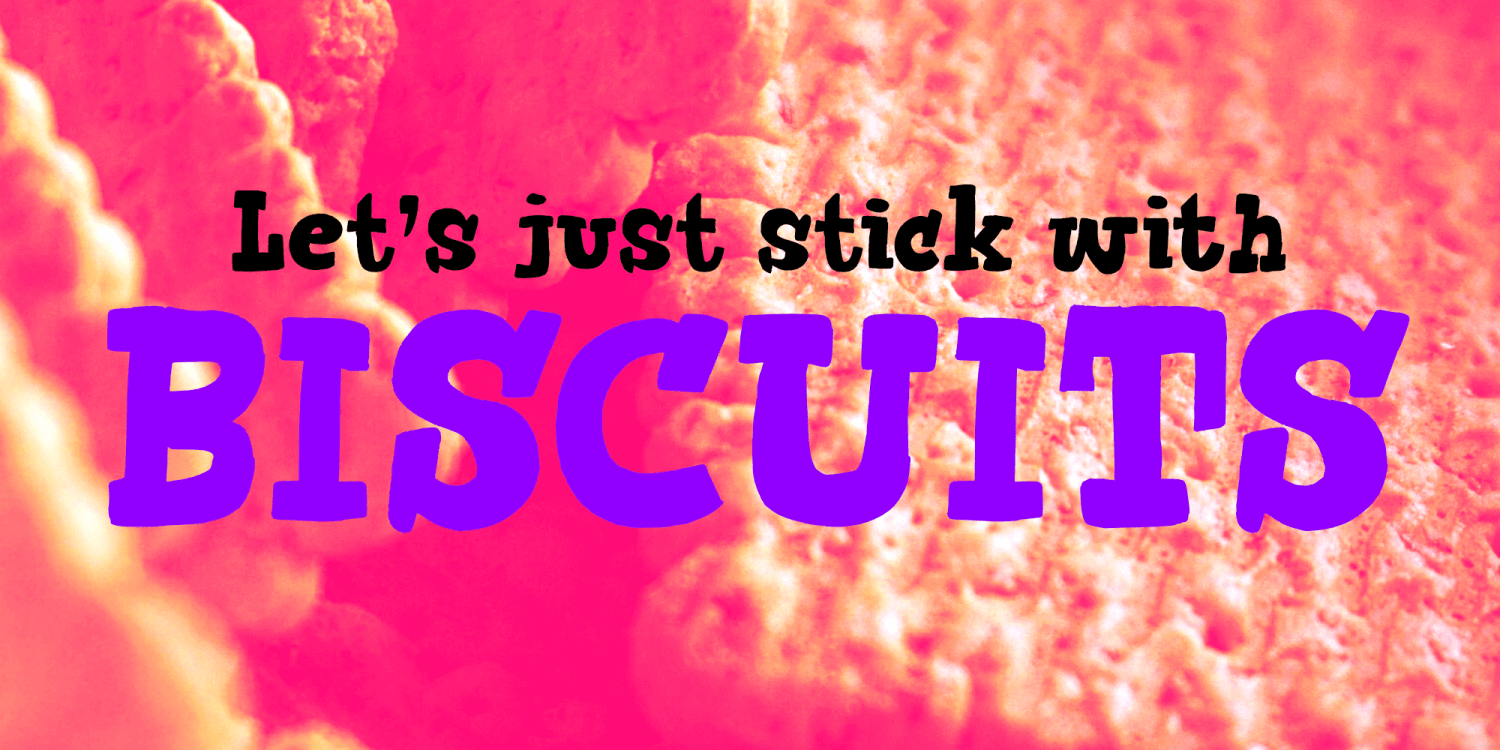Biscuits & Spam Font Poster #1