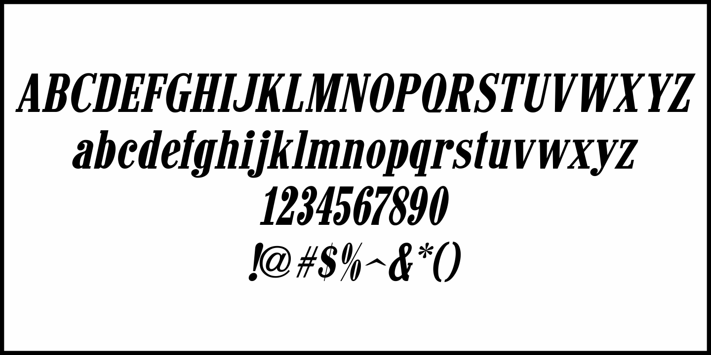 News Article Font Poster #1