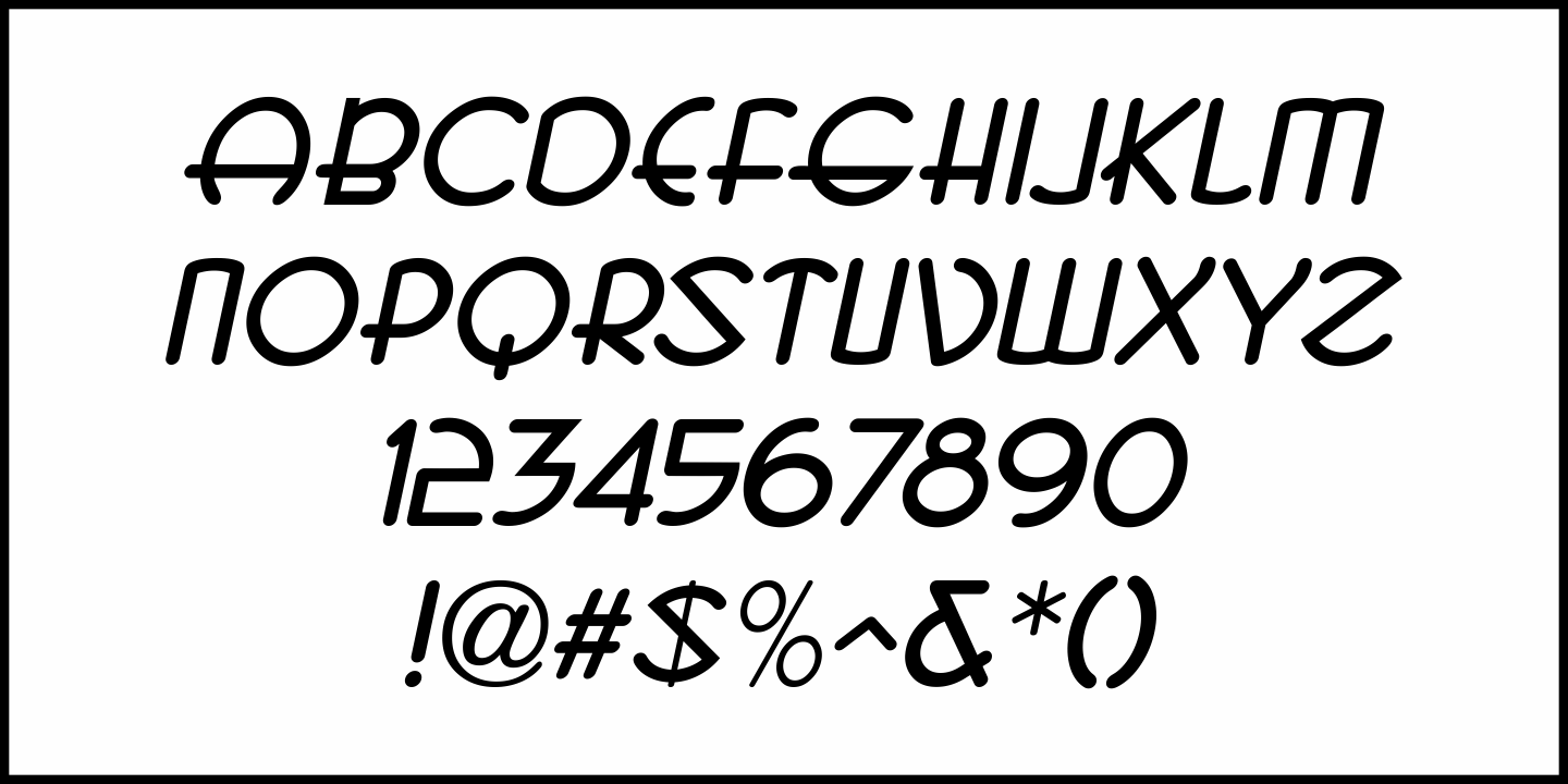 Deco Francois Font Poster #5