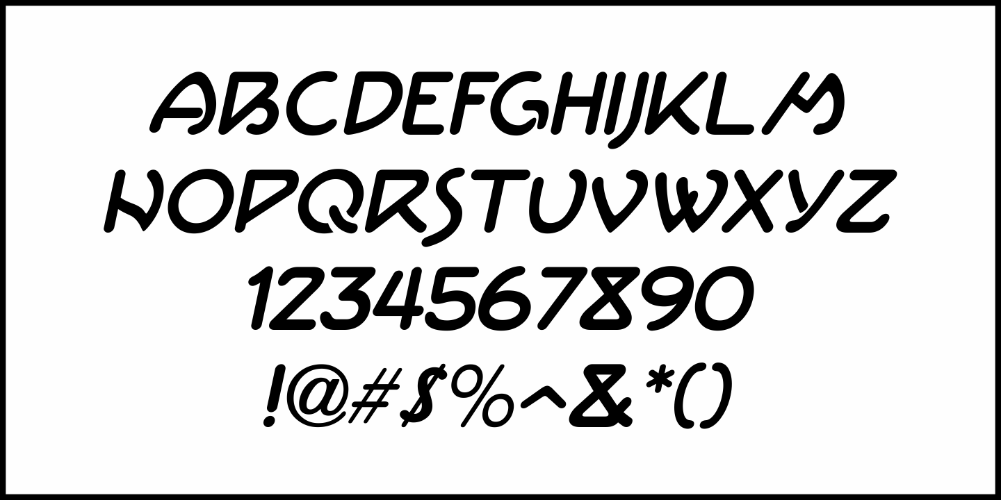 Fancy Show Card Font Poster #5