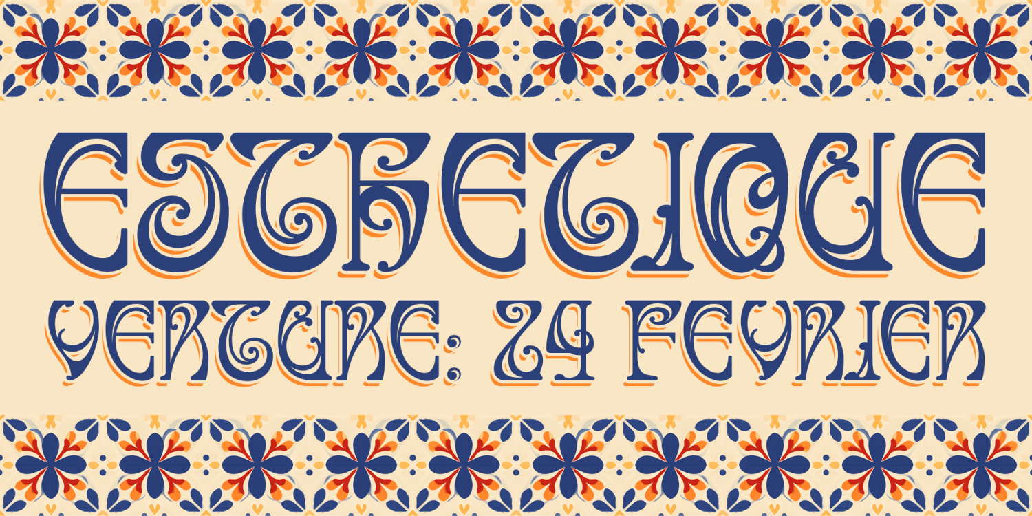 MFC Vitagraph Monogram Font Poster #1