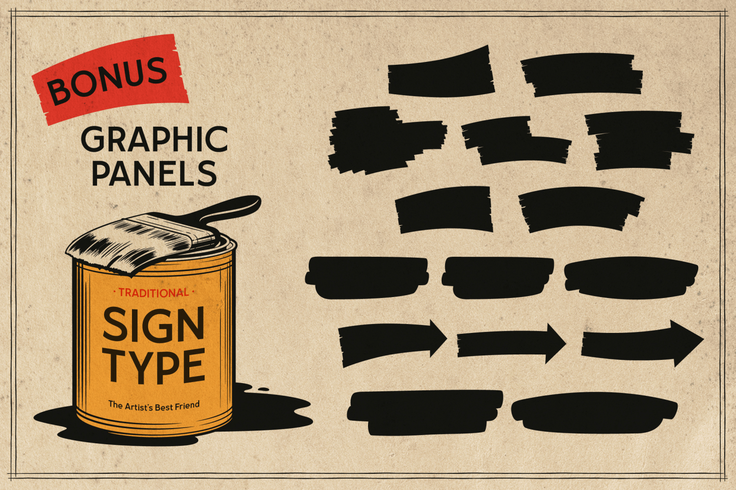 Sideshow Font Poster #11