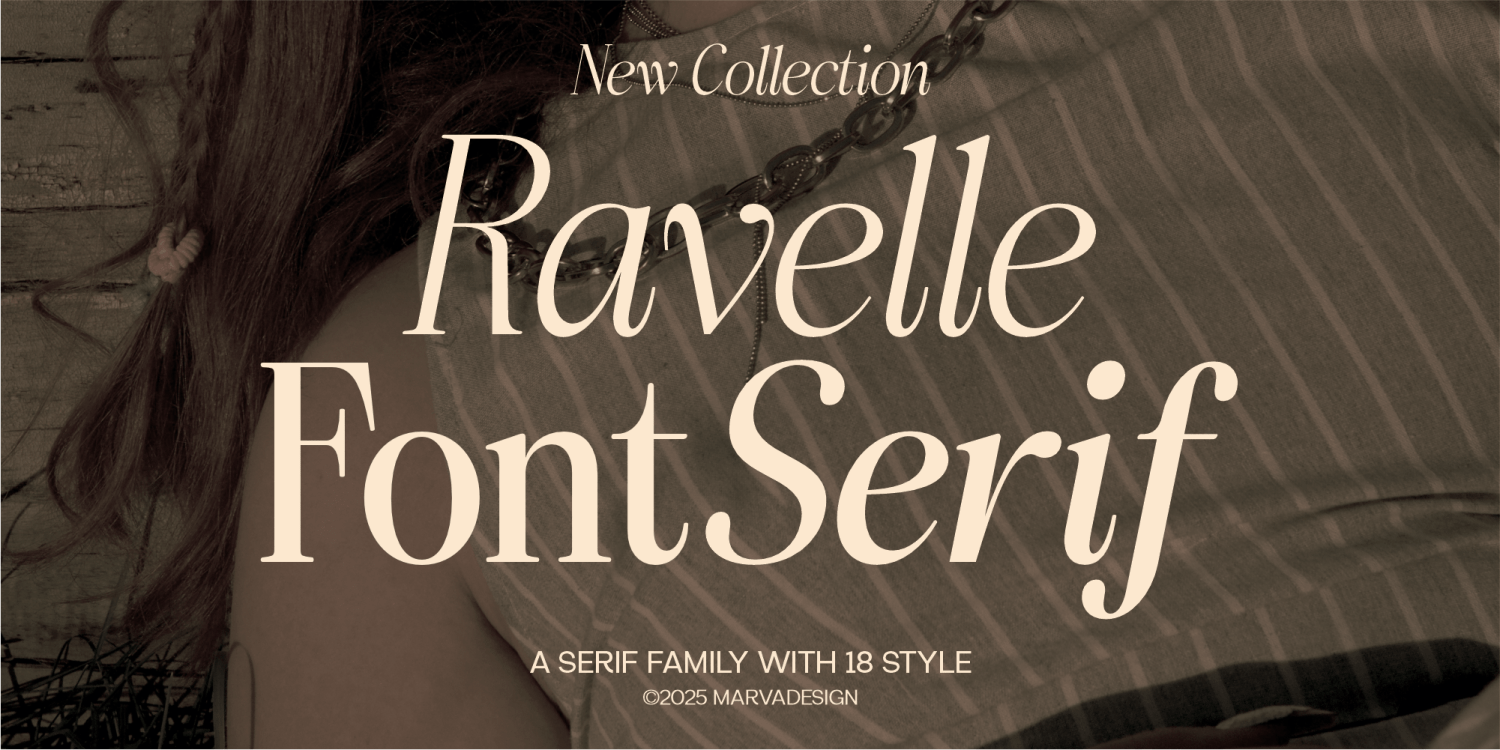 Ravelle Font Poster #1